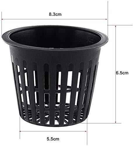 7,6 cm Hydrokultur-Netztöpfe (10–50 Stück) – Robuste, geschlitzte Becher für Pflanzenzucht & Garten