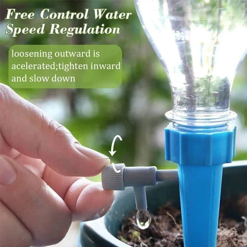 Automatisches Tropfbewässerungssystem - Verstellbar für Pflanzen & Garten