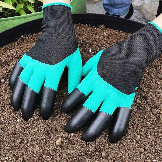 Gartenhandschuhe mit Krallen
