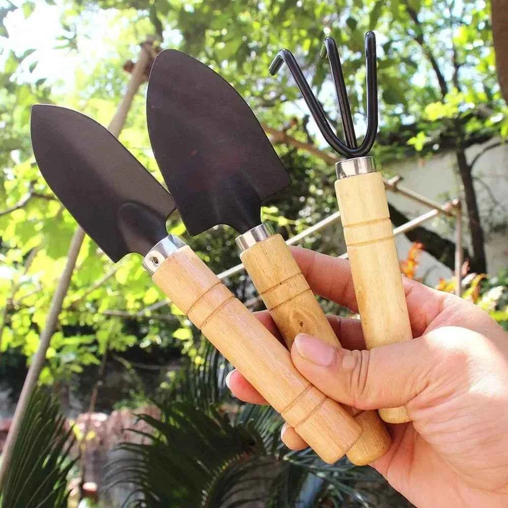 3-teiliges Mini Gartenwerkzeug-Set