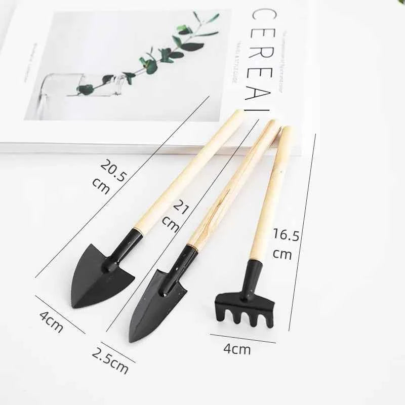 3-teiliges Mini Gartenwerkzeug-Set