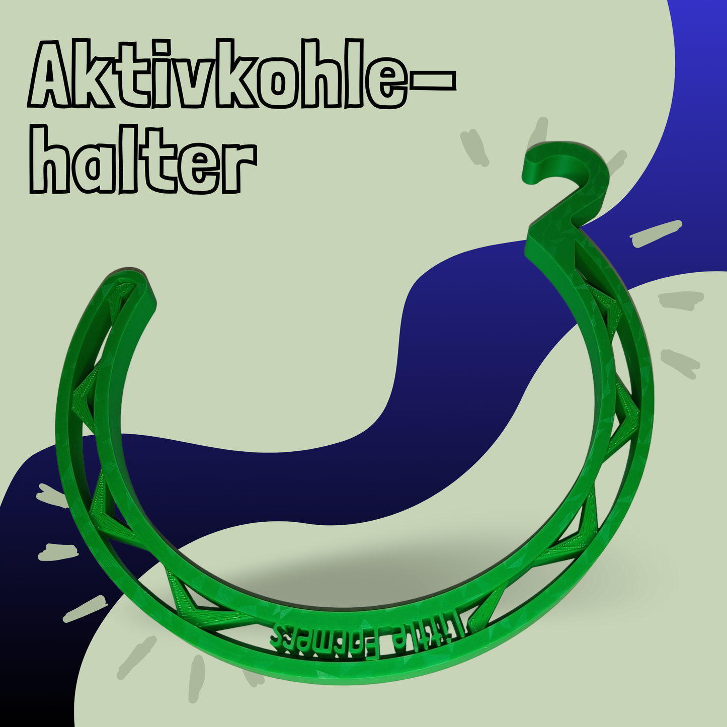 Aktivkohlefilter Halterungen – Individuell anpassbar nach Absprache