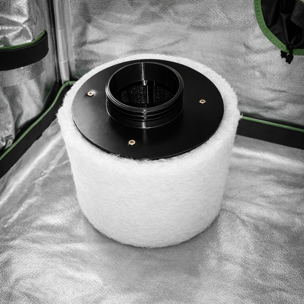 Aktivkohlefilter 95mm – modularer Geruchsfilter mit wechselbarer Füllung
