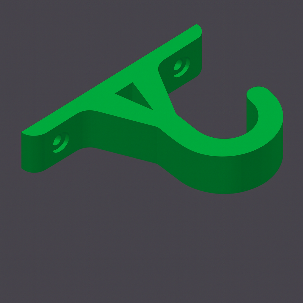 Lüfterhalter mit Schraubaufnahme