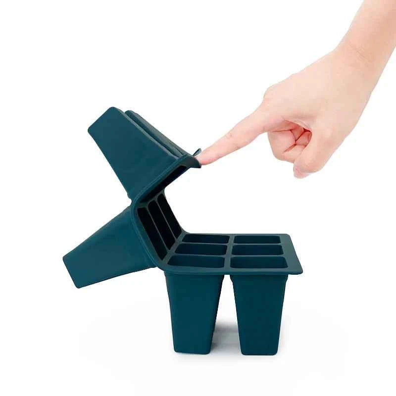 Silikon Samen-Startertablett 12 Zellen – Wiederverwendbares Anzucht-Set für Kräuter & Gemüse