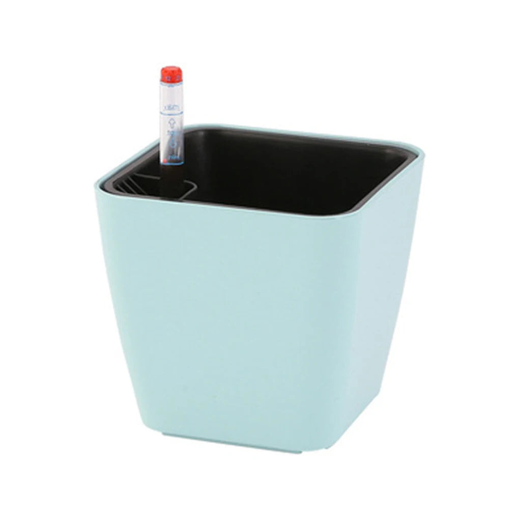 Selbstbewässernder Blumentopf – Modern, Smart & Pflegeleicht (14 cm) - Littlefarmerrs23