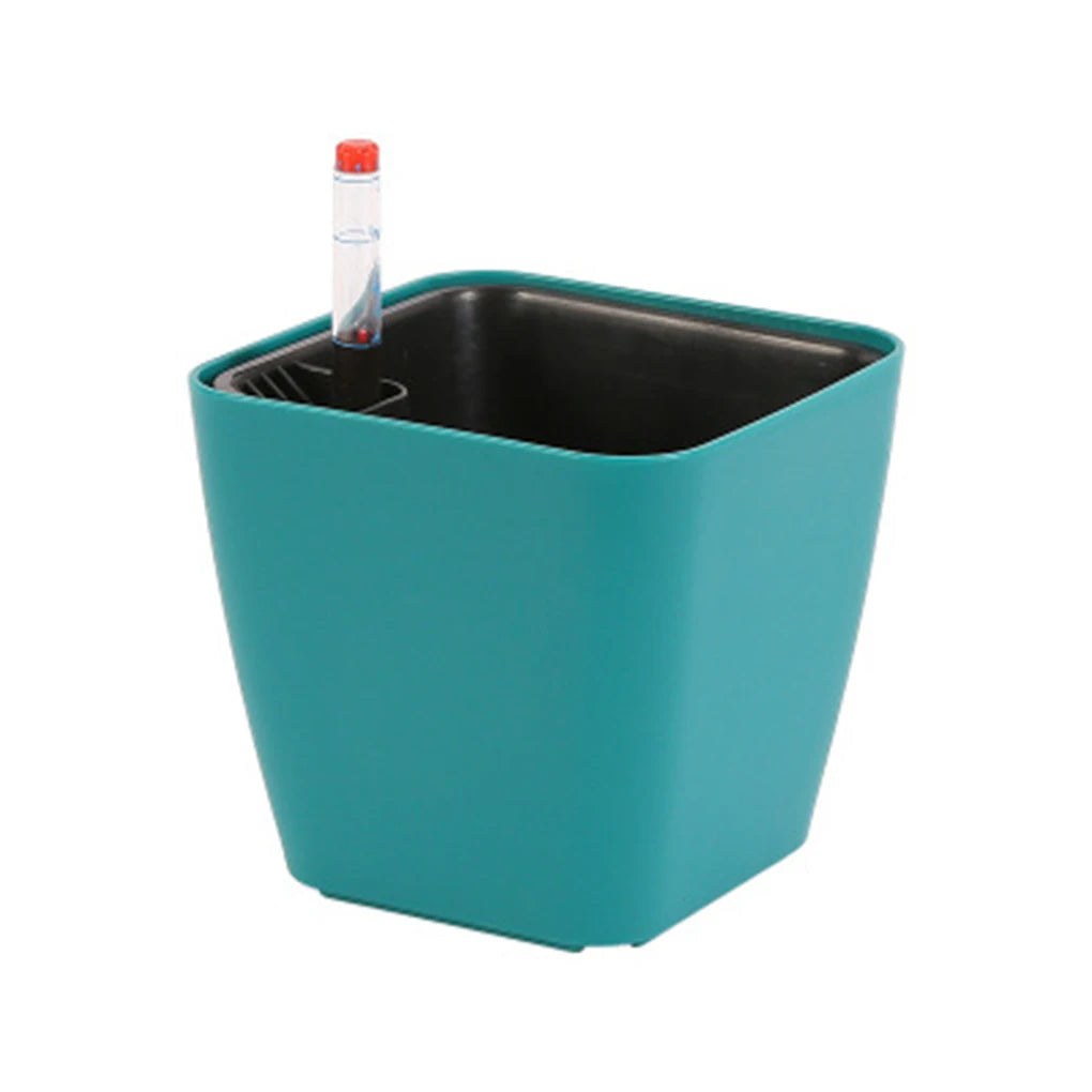 Selbstbewässernder Blumentopf – Modern, Smart & Pflegeleicht (14 cm) - Littlefarmerrs23