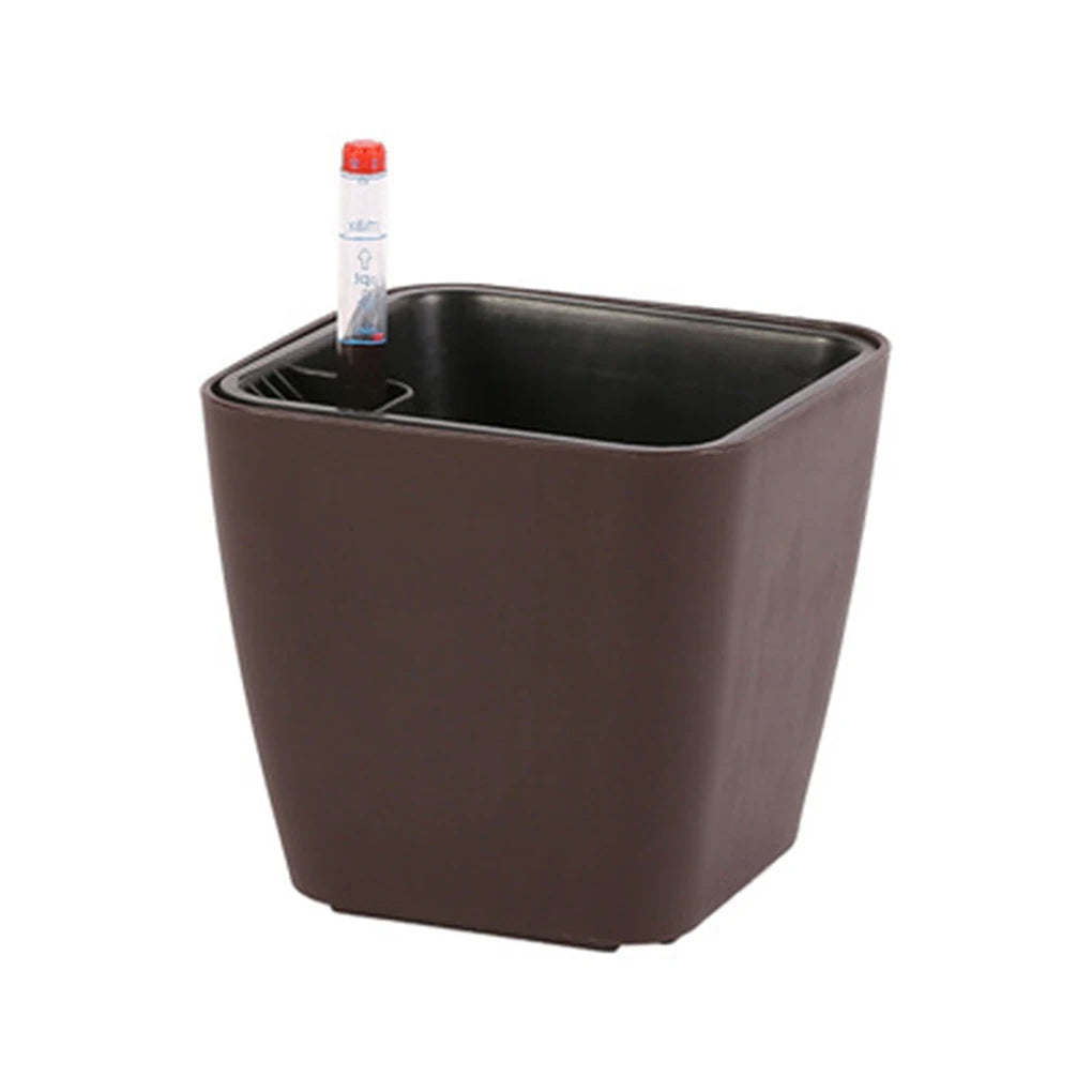Selbstbewässernder Blumentopf – Modern, Smart & Pflegeleicht (14 cm) - Littlefarmerrs23