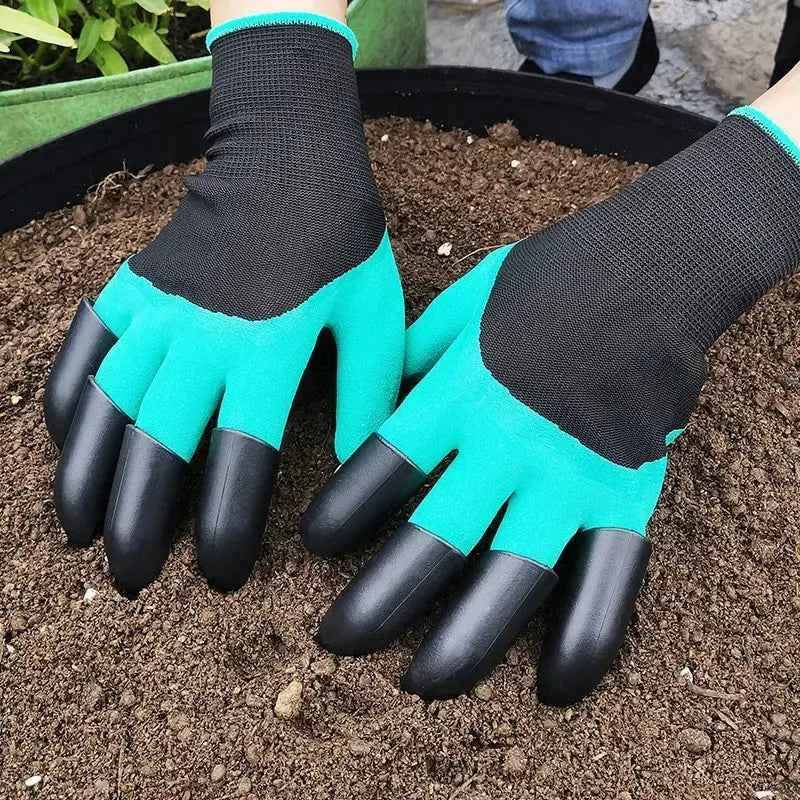 Gartenhandschuhe mit Krallen