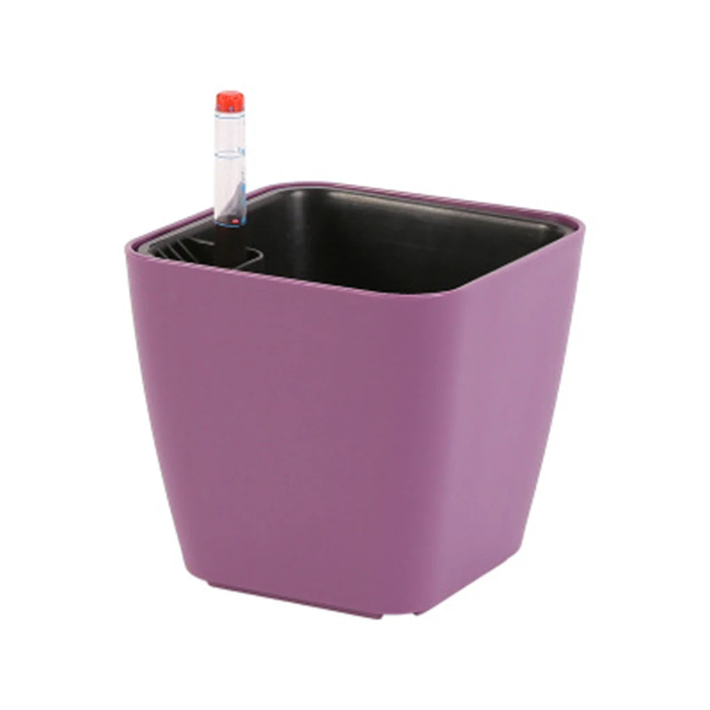 Selbstbewässernder Blumentopf – Modern, Smart & Pflegeleicht (14 cm) - Littlefarmerrs23