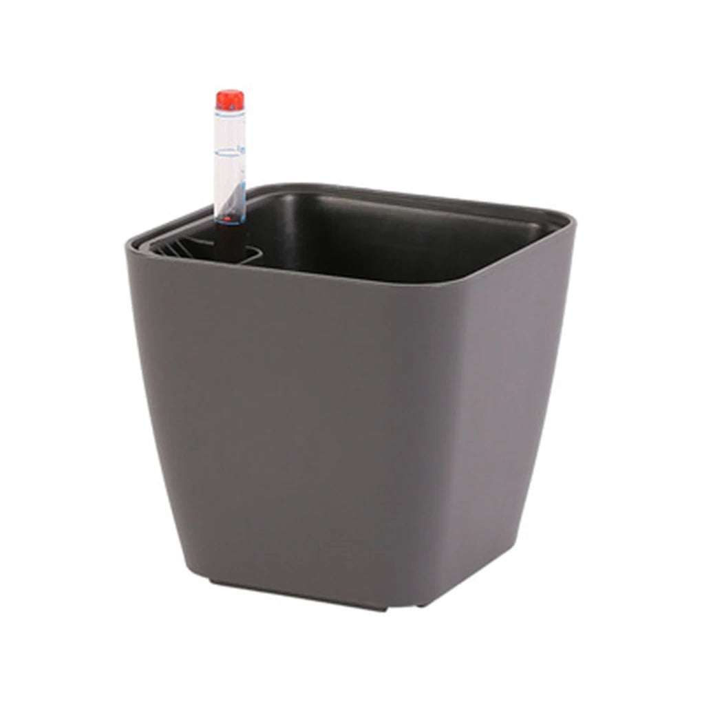 Selbstbewässernder Blumentopf – Modern, Smart & Pflegeleicht (14 cm) - Littlefarmerrs23
