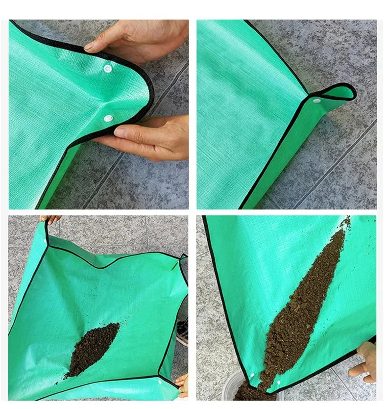 Premium Pflanzmatte  - Wasserdicht & Faltbar für sauberes Umtopfen
