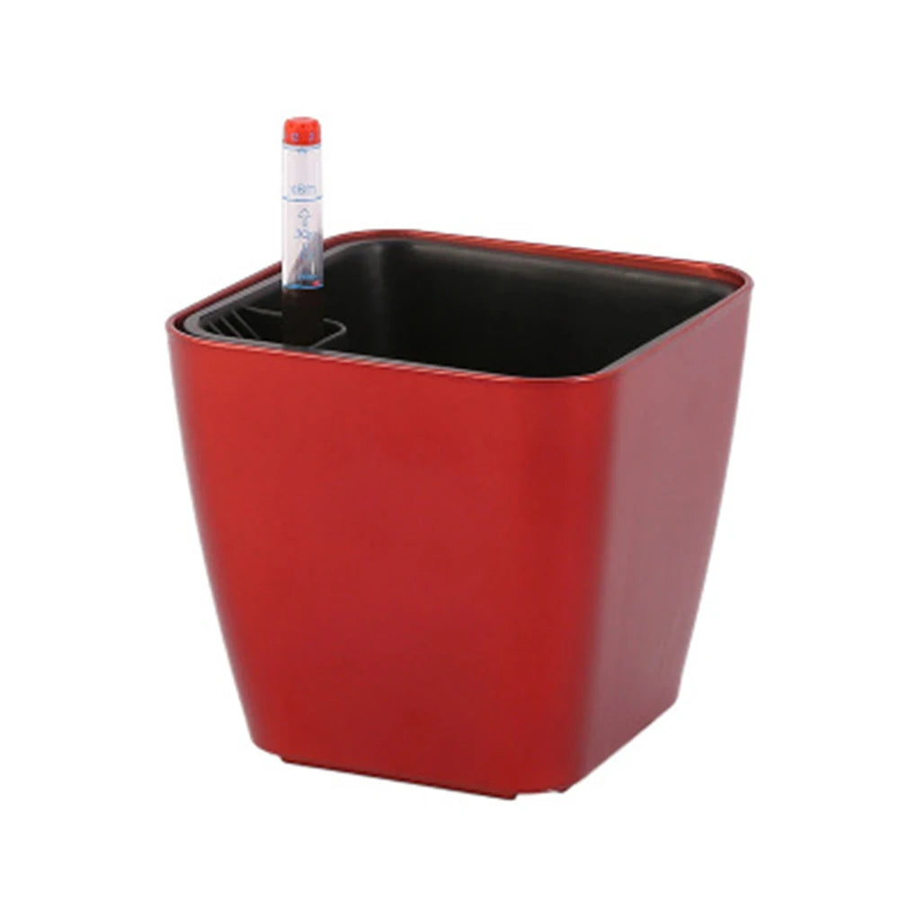 Selbstbewässernder Blumentopf – Modern, Smart & Pflegeleicht (14 cm) - Littlefarmerrs23
