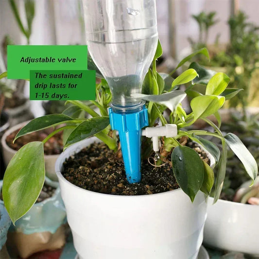 Automatisches Tropfbewässerungssystem - Verstellbar für Pflanzen & Garten