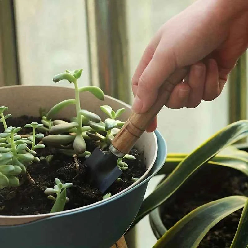 Mini-Gartenkit mit Rechen, Schaufel und Spaten