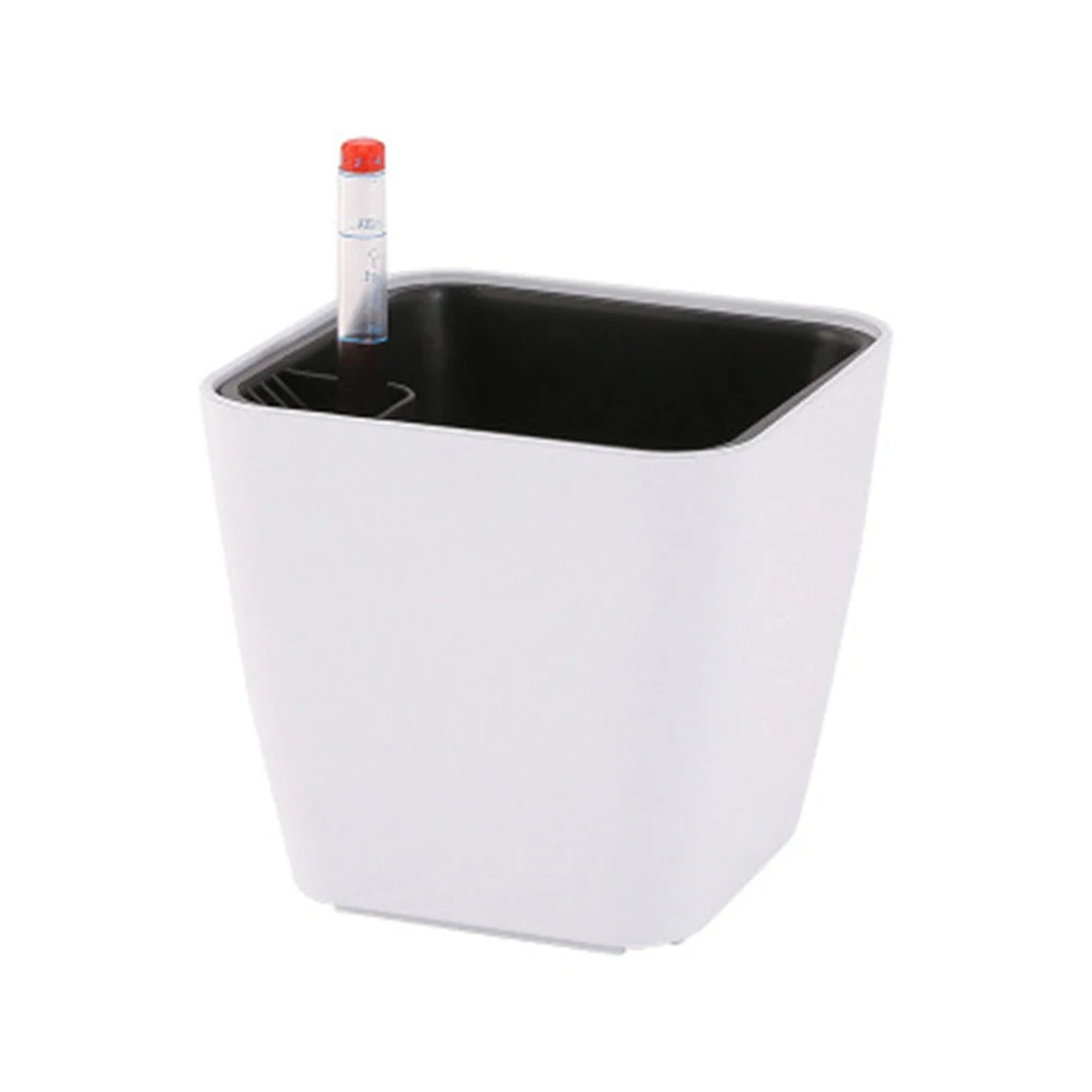 Selbstbewässernder Blumentopf – Modern, Smart & Pflegeleicht (14 cm) - Littlefarmerrs23