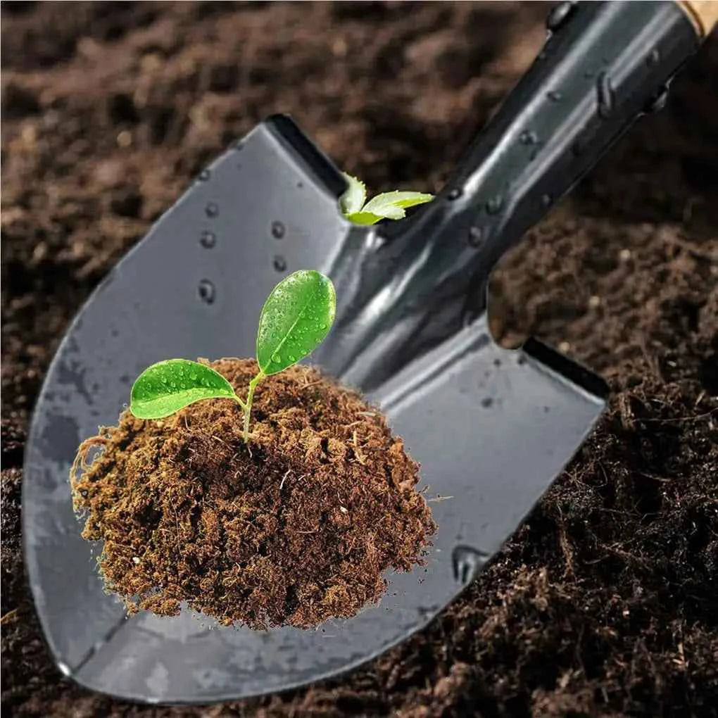 Rostfreier Gartenspaten