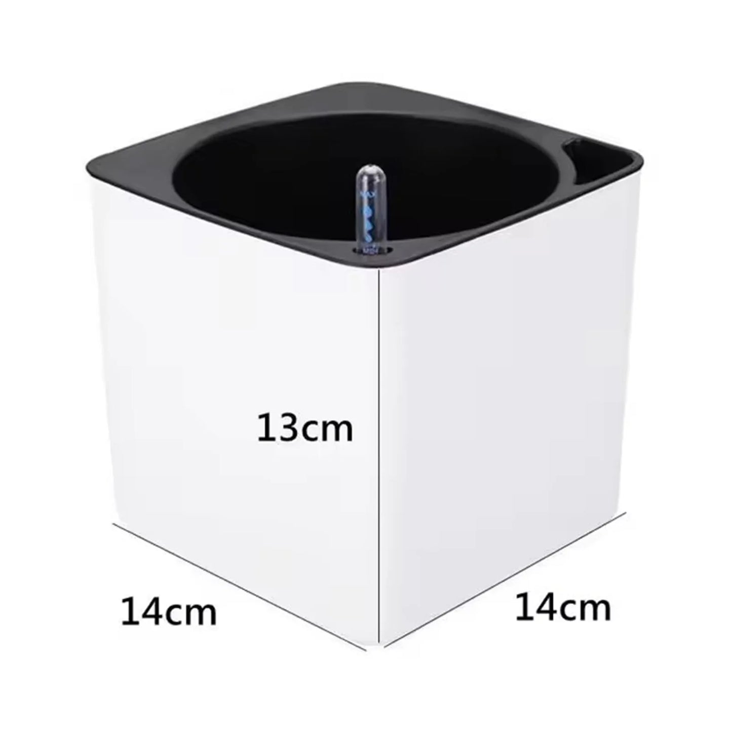 Moderner, selbstbewässernder Blumentopf mit Wasserstandsanzeige - Littlefarmerrs23
