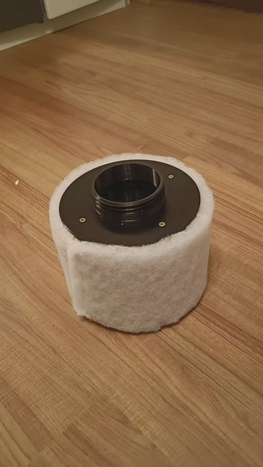 Aktivkohlefilter 95mm – modularer Geruchsfilter mit wechselbarer Füllung